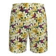 thumbnail image 6 of Naloa Lilies Flowers Men's Beach Shorts, Surfing shorts, Swim trunks, Quick Dry Swim Trunks for Surfing Beach Fun - Large, 6 of 9