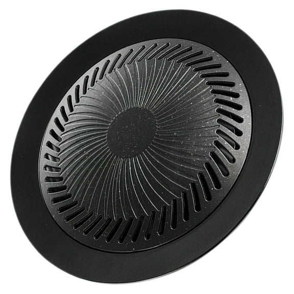 UPOUART Black Nonstick Stove Top Pan with Round Design for Even Heating and Easy Cooking