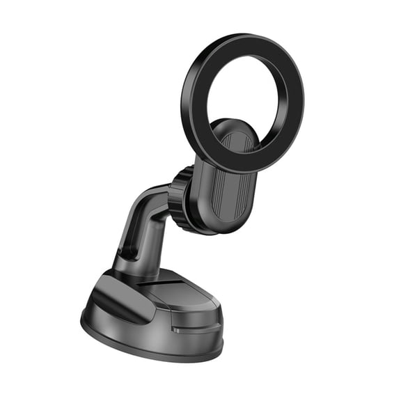 ABS Car Phone Mount With 360 Rotation Adjustable Angles For Smartphones Easy Single Hand Operations