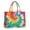 Colorful Rainbow Tie-1, variant on Large Capacity Tote Bag,Colorful Rainbow Tie Dye Spiral Pattern Handbag Fashion Luxury Tote Bag,15.7"x13"x 5.1" Inches,Laptop Compatible