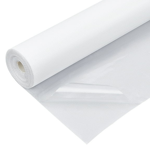 1roll 1 Roll Hotfix Tape 16.4 ft x 12.4 inch White Plastic Iron on Rhinestones Transfer Film Paper Heat Transfer Vinyl roll for Sticky Hot Fix Rhinestones on T-Shirt Blouse DIY Clothing