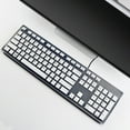 thumbnail image 6 of Waterproof Keyboards Skin Covers, Silicone Laptop Keyboards Protective Film for KB216 KM636 3277 Keyboards, 6 of 9
