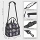 thumbnail image 2 of Disketp Sloths Dancing Lonchera Térmica para Mujer y Hombre, Bolsa de Almuerzo Reutilizable e Impermeable para Trabajo, Viajes y Picnic, 2 of 7