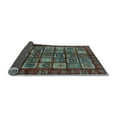 thumbnail image 2 of Ahgly Company Indoor Rectangle Abstract Light Blue Modern Area Rugs, 2' x 4', 2 of 4