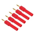 thumbnail image 4 of Convertir conector banana Jadeshay 5 piezas macho A hembra adaptador de sonda color A, 4 of 8