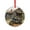 Pattern-2, variant on Crystal Glass Christmas Ornament Night Sky Painting With Dragonflies In The Sky Christmas Ornament Round Glass Vintage Wings Dragon for Home Office Xmas Tree Decor