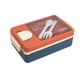 thumbnail image 1 of Cajas Bento para adultos - Fiambrera Bento de 1100 ML para niños con cuchara y tenedor - Tamaño perfecto y duradero para comidas para llevar, 1 of 6