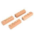 Knobbed Cylinder Socket Wooden Educational Cylinders Ladder Blocks Toy