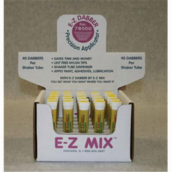 E-Z Dabber Bottle with 40 Dabbers 78000-E