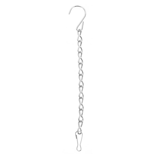 NUOLUX Chain Hanging Plant Flower Pot Replacement Hanger Baskets Metal Iron Hangers Chains