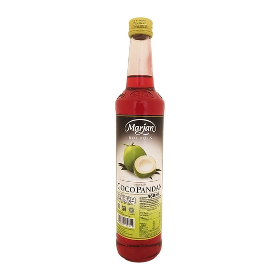 marjan sirup rasa cocopandan (cocopandan syrup) - 15.5fl oz