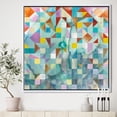 thumbnail image 3 of Modern Patchwork - Modern & Contemporary Framed Canvas, 3 of 3
