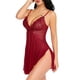 thumbnail image 4 of Gibobby Ropa sexy de mujer para sexo Ropa Interior Mujer Lenceria Sexy de Encaje Sexy Pijama para Mujer Ropa Interior(Rojo, CH), 4 of 4