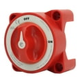 thumbnail image 1 of Battery Disconnect Switch, 350A 48V 2 Gear Stud Red Strong  Marine Battery Selector Switch for RV Marine Automotive Battery, 1 of 8
