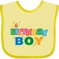 thumbnail image 3 of Inktastic Birthday Boy Letters Boys Baby Bib, 3 of 4