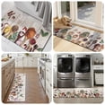 thumbnail image 5 of Findosom Kichen Rug Set of 3,Non Slip Machine Washable Kitchen Runner Rug for Floor,Spices Farmhouse Kitchen Rugs Absorbent for Sink,Hallway,Office,Kitchen Decor,,White 19"x32"+19"x48"+19"x60", 5 of 7