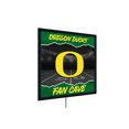 thumbnail image 2 of Oregon Ducks 23" LED Fan Cave Square-Shaped Lighted Wall Sign, 2 of 3