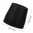 thumbnail image 2 of HONMEET 4Pcs Round Rubber Tips for Walkers Easy Installation, 2 of 8