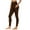 Brown, variant on Bigersell Gym Leggings for Women, High Waist Yoga Pants with Pockets, Workout Running Yoga Leggings for Women Solid Color Fitted Seamless Pull On Soft Yoga Pants, Green S