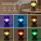 thumbnail image 3 of Lámpara de Mesa de Vidrio RGB Gmrhndy con 16 Colores y Control Remoto, 3 of 9