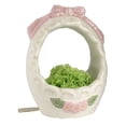 thumbnail image 3 of Bethany Lowe 12" Medium Paper Mache Spring Pastel Easter Basket Retro Vintage Style Decor, 3 of 3