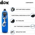 thumbnail image 2 of DDOXX Blue Retractable Dog Leash - L | 16.4 ft | to 110.2 lbs - Strong Reflective Nylon Strips with Break & Lock System, 2 of 8