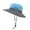 Blue, variant on Xixinqiwan Sun Hats for Men Women, Wide Brim Bucket Hats UV Protection Waterproof Boonie Hats for Fishing Hiking Camping