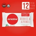 thumbnail image 4 of JONESBAR (Berries and Almonds, 12 Count (Pack of 1)), USDA Organic Fruit & Nut Bar, Non-GMO, Kosher, Vegan, Gluten Free, Simple Snack Bar, 4 of 7