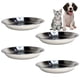 thumbnail image 1 of Pet Bowl kathson, 4 unidades, acero inoxidable, con relieve para bigotes, 22 cm, 1 of 7
