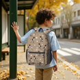 thumbnail image 6 of Pointer and Paw Dog Print 17" School Backpacks for Teens,Waterproof Oxford Fabric,S-Shape Padded Straps for School,Travel,Hiking,Camping, 6 of 6