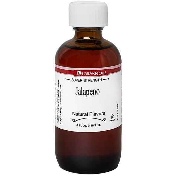LorAnn Oils 4 oz. All-Natural Jalapeno Super Strength Flavor