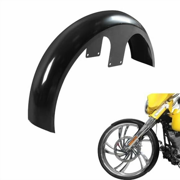 TCMT 26"Wheel 6"Custom Unpainted Front Fender Fits For Harley Touring Road King Electra Glide Street Glide Tri Glide Tour Glide FLHT FLHR 1997-2013