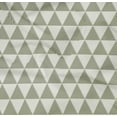 thumbnail image 4 of oneOone Organic Cotton Poplin Twill Fabric Triangle Geometric Print Fabric BTY 42 Inch Wide, 4 of 4