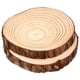 thumbnail image 1 of 2 piezas de rodajas de madera sin pintar, círculos de madera, centros de mesa de madera, decoración rústica para el hogar, adornos de rodajas de madera, discos de madera artesanales con corteza, 1 of 8