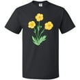 thumbnail image 3 of Inktastic Yellow Buttercup Flowers T-Shirt, 3 of 5