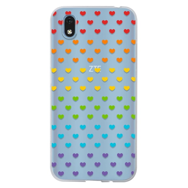 Funda Protector para Blade A3 2020 InstaCase Antigolpes Corazones