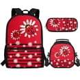 thumbnail image 7 of Binienty Panda Mushroom School Backpack for Girls 8-12 Lightweight Girls Bookbag with Lunch Box and Pencil Case 3 In 1 Kids Back to School Gifts, 7 of 7