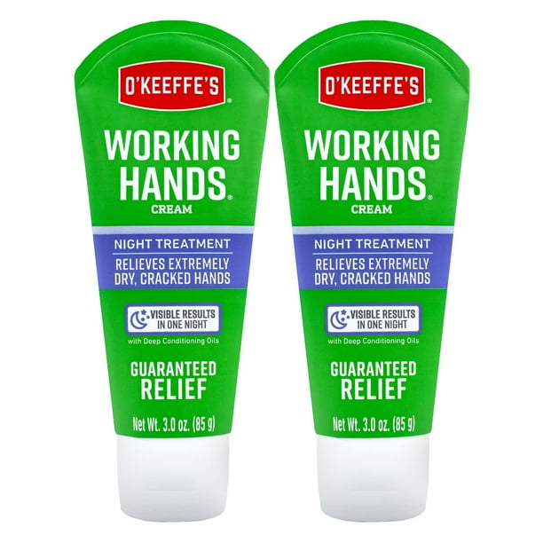 Crema de manos O'Keeffe's Working Hands Night Treatment 90 ml (x2)