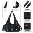 thumbnail image 3 of Angelkiss Hobo Shouder Purses for Women Crossbody Bag with Adjustable Long Straps Ultra Soft with Multiple Pockets, 3 of 5