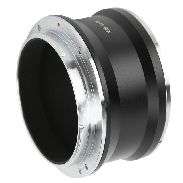 Adaptador de Lente M645-GFX ANGGREK de aleación 168 g para cámara GFX Lente Mamiya M645