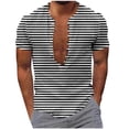 thumbnail image 1 of Camisas de Manga Larga para Hombres Impresión de Moda Casual Cuello Girado Abajo, Blusa Transpirable para Eventos Diarios, Deportivos Y Especiales, 1 of 5