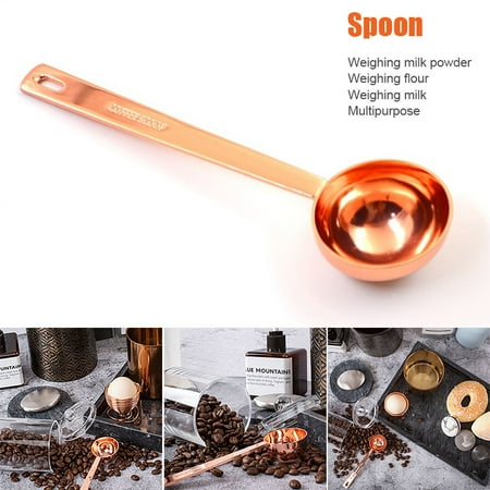

30ml Coffee Scoop 304 Stainless Steel Tablespoon Measuring Coffee Scoop Spoon
