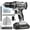 20V-gray, variant on 20V Purple Power Drill,Electric Drill Cordless with Battery and Charger,3/8-Inch Keyless Chuck, Variable Speed,with Drills Bits Set