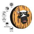 thumbnail image 5 of ZNDUO Cartoon Cow Pattern Spare Tire Cover, Universal Fit for Jeep Trailer RV SUV Camper Vehicle Waterproof Dust Tire Cover 15 inch, 5 of 8