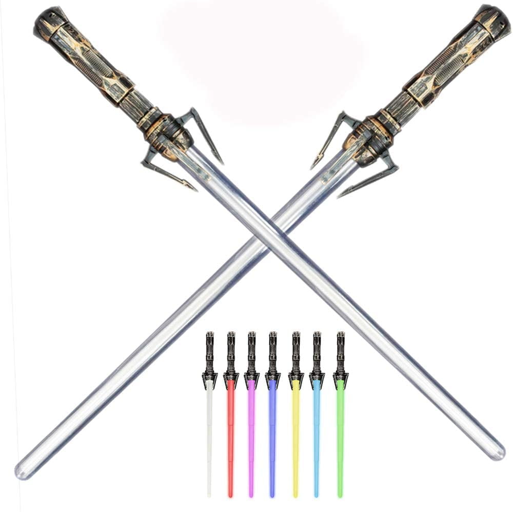 80cm LED Lightsaber Toy Laser Force FX Heavyweight Duel Weapon Metal Handle Stage Role Play