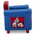 thumbnail image 5 of Delta Children Disney Mickey Mouse Upholstered Toddler Chair with Side Pockets, 5 of 5