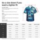 thumbnail image 5 of Fotbe Abstract Blue Skull Camisa Hawaiana para Hombre Unisex – Camisa Casual de Verano con Botones de Manga Corta de Algodón y Lino,Medium, 5 of 7