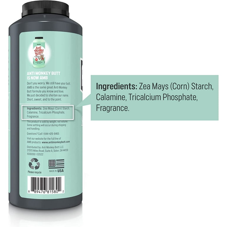 Baby Love Baby Powder with Cornstarch,Talc-Free, Prevents Rashes