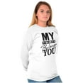 thumbnail image 5 of My Heart Belongs You Romantic Love Women's Long Sleeve T Shirt Brisco Brands M, 5 of 6