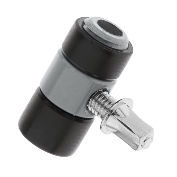 Accesorios Hugo de Contrapeso extraíbles Cojinete de bricolaje Cabezal de martillo duradero para de pie de tambor Instrumento Gris